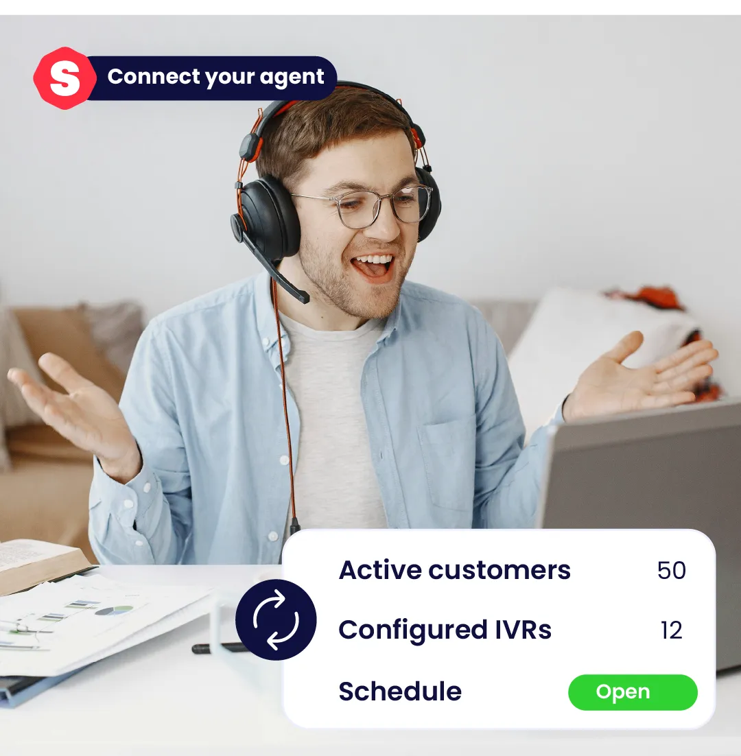 Always connect to the right agent