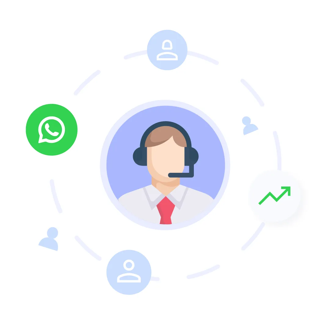 Agents working from a unified inbox